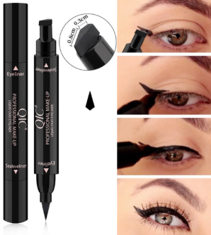 Eyeliner Magic: Dublu cu Ștampilă